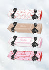 Personalised Large Christmas Design Cracker - with Satin Ribbon
