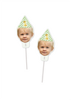 Personalised Wild One - Face Foodtopper - Pack of 18