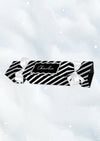 Personalised Large Striped Christmas Cracker - Velvet Ribbon