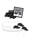 Personalised 'Till Death Do Us Party - Cake Topper Bundle