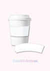 Personalised Bespoke - Cup Sleeve - Pack of 6