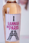 Personalised Paris - Bottle Sticker Pack - Pack of 16