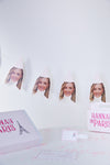 Personalised Paris - Face Bunting