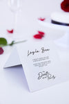 Personalised 'Till Death Do Us Party - Table Place Card