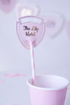 Personalised Hotel Collection - Straw Topper
