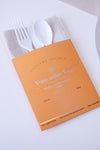 Personalised Veuve Before Vows - Cutlery Sleeve
