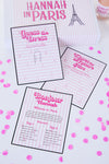 Personalised Paris - Guess The Dress - Pack of 12