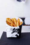 Personalised Black Splash - Fries Box