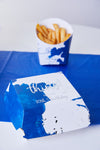 Personalised Blue Splash - Fries Box