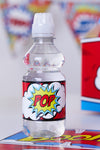 Comic - Bottle Labels - Pack of 8