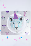 Personalised Party Animals - 2 Piece Place Setting