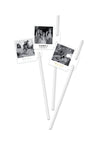 Personalised Polaroid - Straw Toppers - Pack of 20