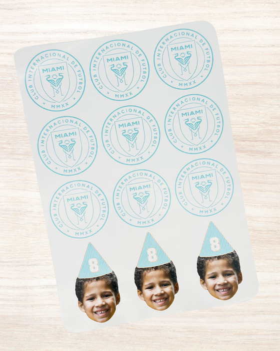 Personalised Football Team - Sticker Pack