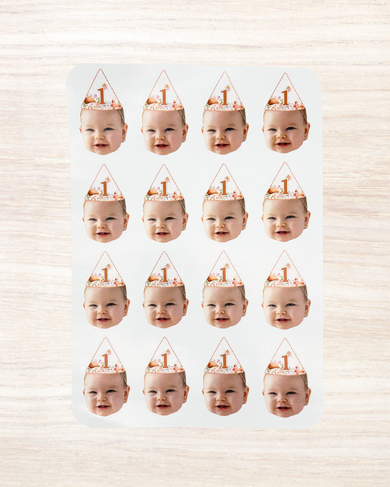 Personalised Fairy Face - Sticker Pack