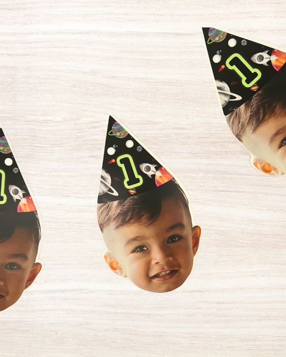 Personalised First Year Around The Sun - Face Bunting