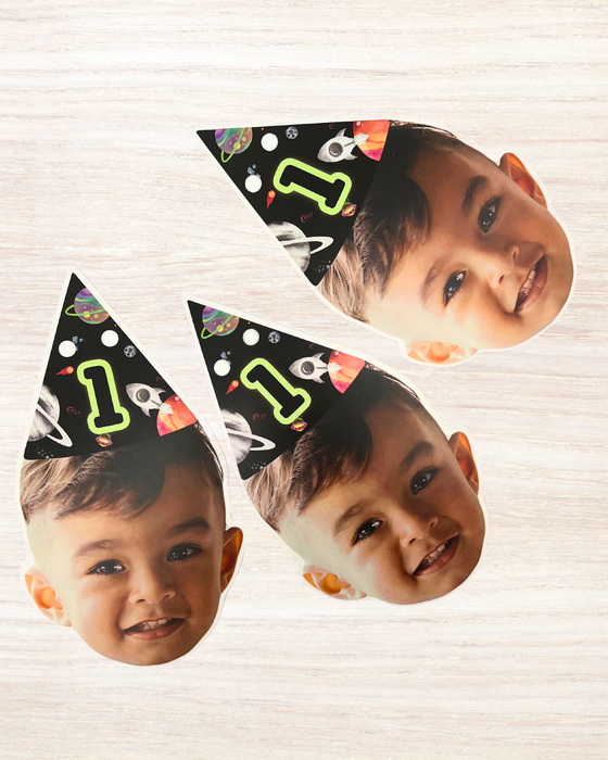 Personalised First Year Around The Sun - Face Bunting