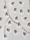 Personalised Classic Bridal - Face Confetti - Pack of 50