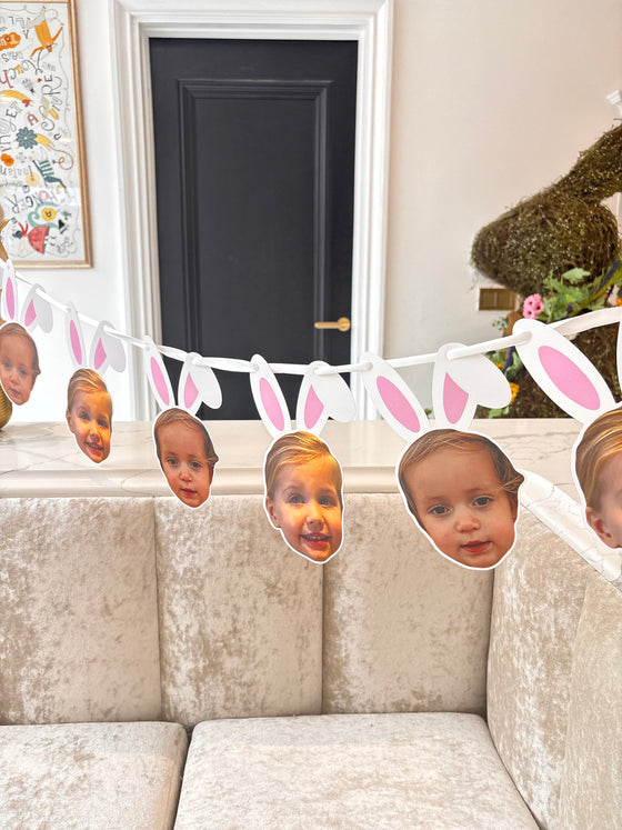 Personalised Easter Face - Bunting