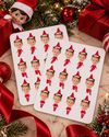 Personalised Christmas Elf - Sticker Pack