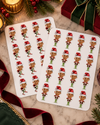 Personalised Christmas Grinch - Sticker Pack