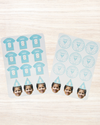 Personalised Football Team - Sticker Pack