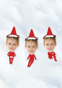  Personalised Christmas Elf - Bunting