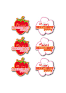  Personalised Berry - Sticker Pack