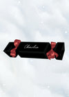 Personalised Small Christmas Cracker - Satin Ribbon - 2 Pack