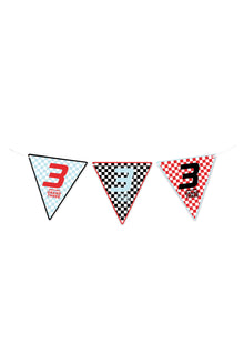  Personalised Race Car - Bunting