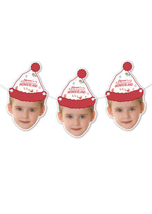  Personalised Wonderland - Face Bunting