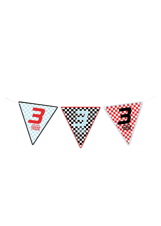 Personalised Race Car - Bunting