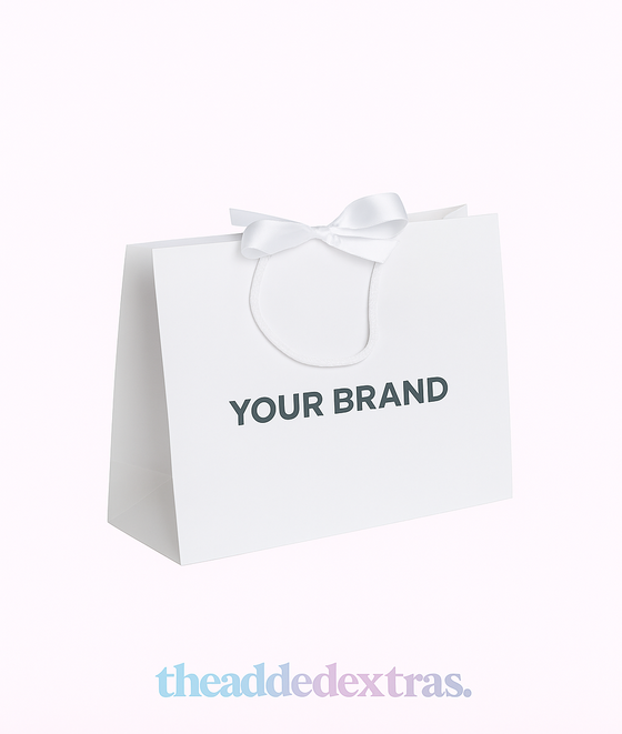 Personalised Bespoke Branded - Medium Landscape Gift Bag 25 Pack