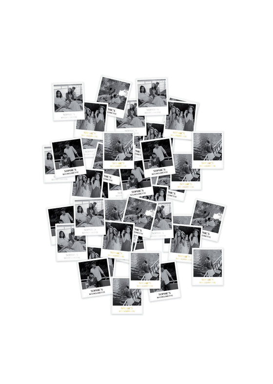 Personalised Polaroid - Confetti