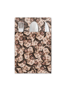  Personalised Face Confetti - Cutlery Sleeve