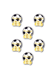  Personalised Football - Sticker pack