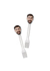 Personalised Face - Fork Topper - Pack of 50