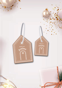  Personalised Christmas Gingerbread - Gift Tags