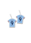 Personalised Football Team - Gift Tag