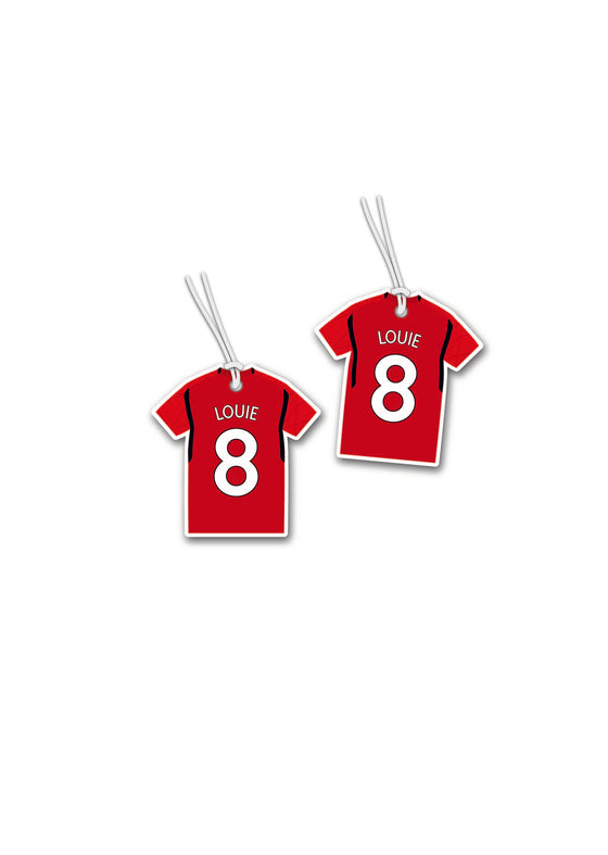 Personalised Football Team - Gift Tag