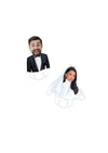 Personalised Classic Bridal - Face Glass Topper - Pack of 18