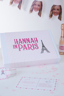  Personalised Paris - Gift Box