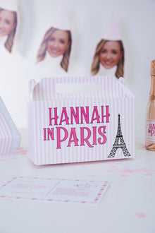  Personalised Paris - Party Box