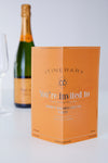 Personalised Veuve Before Vows - Itinerary Sign