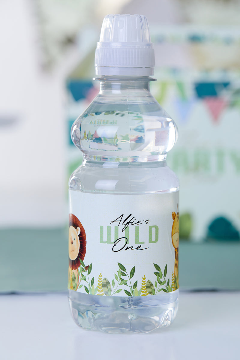 Personalised Wild One - Bottle Labels - Pack of 8 – theaddedextras
