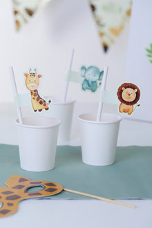  Wild One - Straw Topper - Pack of 18