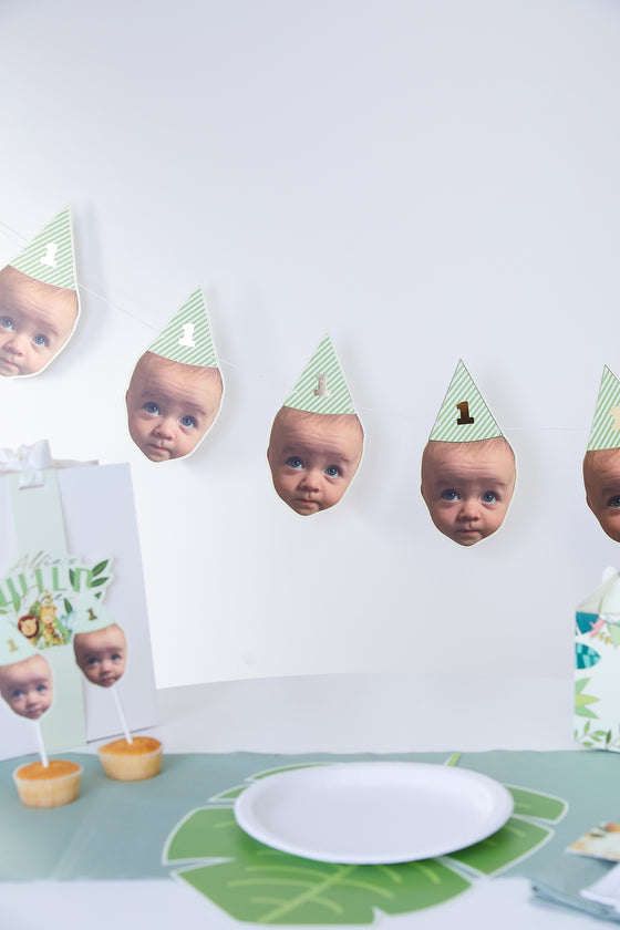 Personalised Wild One - Face Bunting