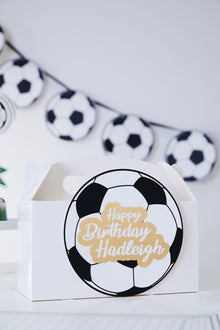 Personalised Football - Party Box
