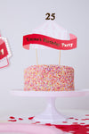 Personalised Circus - Cake Topper