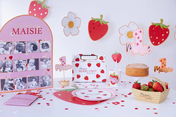 Personalised Berry - Cake Topper Bundle