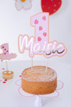 Personalised Berry - Cake Topper Bundle